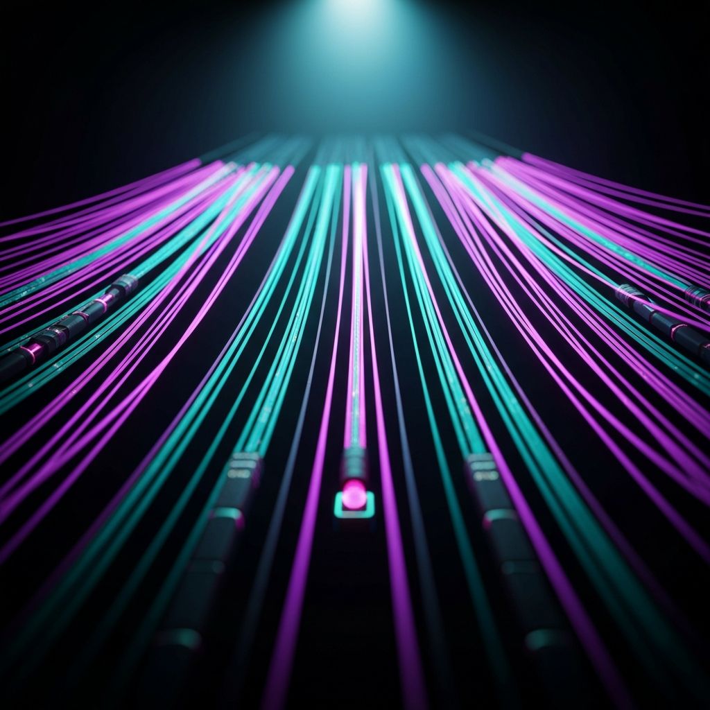 Streams of price data converging at an oracle